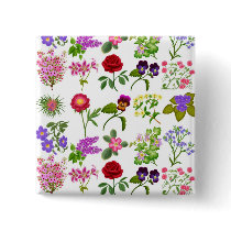 Flower Garden Pin