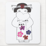 Flower Geisha Mousepad