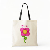 Flower Girl Tote Bags