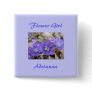 Flower Girl Button