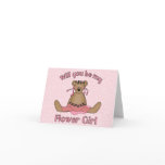 Flower Girl card