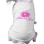 Flower Girl Daisy/ Pink pet clothing
