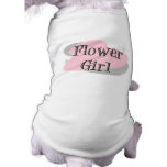 Flower Girl dog t-shirt pet clothing
