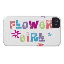 Flower Girl iPhone 4 Case-Mate Cases