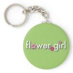 Flower Girl Keychain