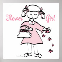 Flower Girl Print
