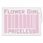 Flower Girl Priceless cards