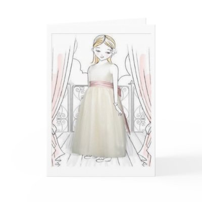 Flower Girl Thank You Card by RyanandKrissy