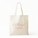 Flower Girl Tote Bag