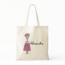 Flower Girl Tote Bag - Personalise Alexandra