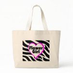 Flower Girl (Zebra Print) Bag