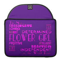 Flower Girls Thank You Wedding Favours : Qualities Sleeves For MacBooks