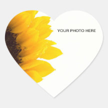 Flower Heart Sticker