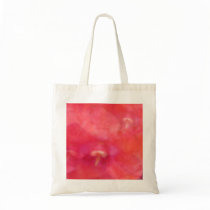 Flower in Abstract Canvas Bag