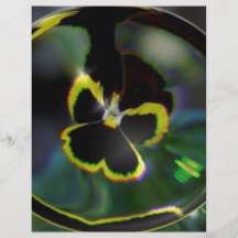 flower in raindrop flyers