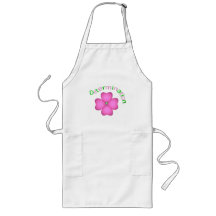 Flower Inspirational Determination Apron