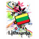 Flower Lithuania t-shirts