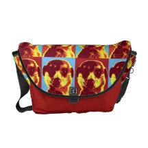 Flower Messenger Bag