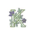 Flower Monogram Initial K