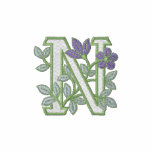 Flower Monogram Initial N