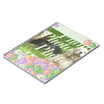 flower note book add your photo