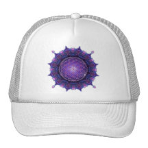 FLOWER OF LIFE / Blume des Lebens - Mandala I Mesh Hat