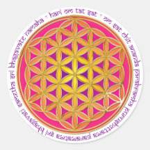 Flower Of Life / Moola Mantra Stickers