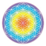 Flower of Life ~ Rainbow stickers