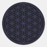 Flower of Life Round Sticker