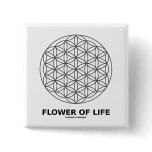 Flower Of Life (Sacred Geometry) buttons