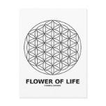 Flower Of Life (Sacred Geometry) postcards