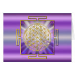 Flower Of Life Yantra cards
