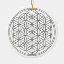 Flower Of Live / silver Ornaments