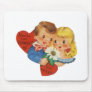Flower of my Heart Mouse Pads