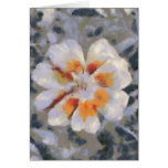 Flower painting card