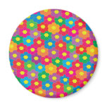 flower Particles Fridge Magnet