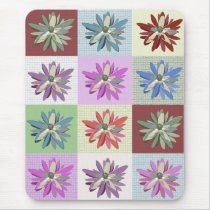 Flower Patchwork Mousepad