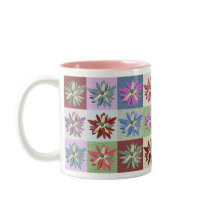 Flower Patchwork Mug