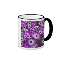 Flower pattern, Kuekenhof Gardens, Lisse, Mugs