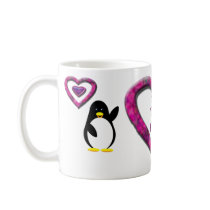 Flower Penguin Mug