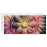 Flower photo rack cards