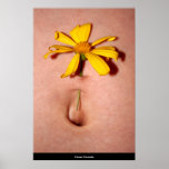 Flower Piercing by: Oscar Urrutia posters