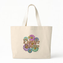 Flower Power Canvas Bag