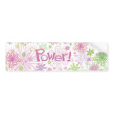 Flower Power bumper stickers