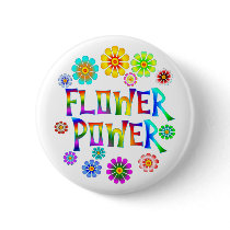 FLOWER POWER BUTTONS