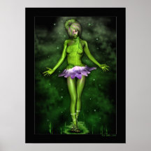 Flower Power Fae Poster