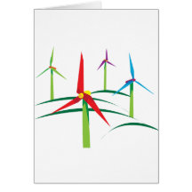 Flower Power Greeting Card