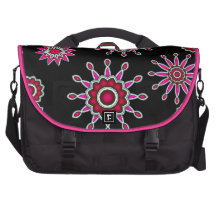 Flower Power Guerrilla Gardening Laptop Tasche