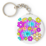 Flower Power keychains