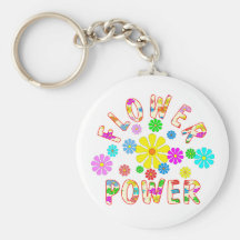 FLOWER Power Keychains